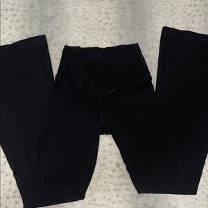 Offline by Aerie Real Me Hi-Rise Cross-Over Flare Leggings